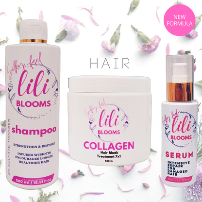 Lili Blooms Hair Care Collection